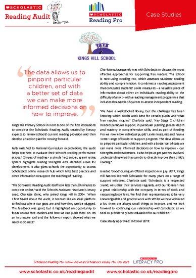 case study - kings hill school - scholastic reading audit and reading pro.pdf