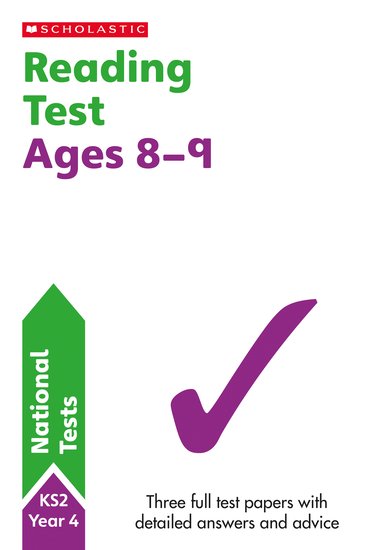 Reading Tests Ages 8-9