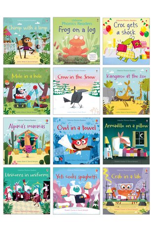 Usborne Phonics Pack x12