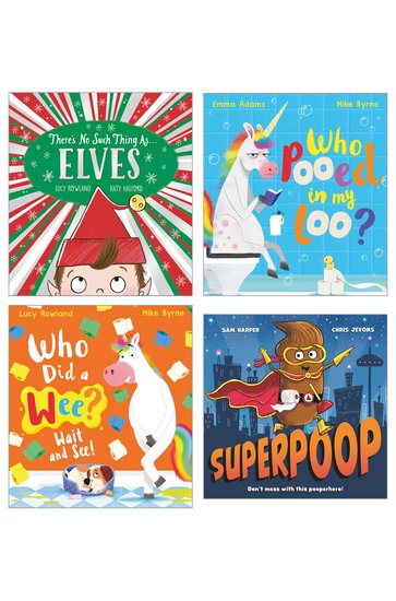 Funny Picture Book Pack x4