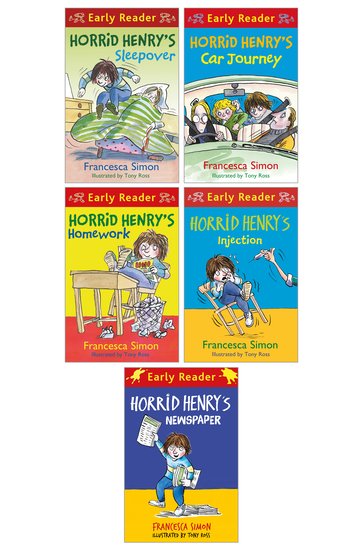 Horrid Henry Early Readers x5