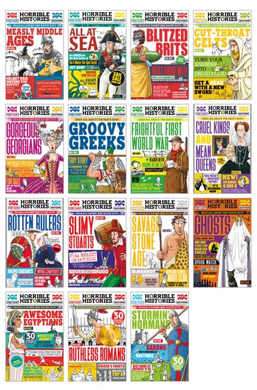 Horrible Histories 20 Book Set Scholastic Shop
