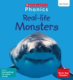 Phonics Book Bag Readers Non-fiction: Real-life Monsters (Set 10) Matched to Little Wandle Letters and Sounds Revised