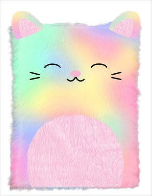 Furry Face Kitty Journal
