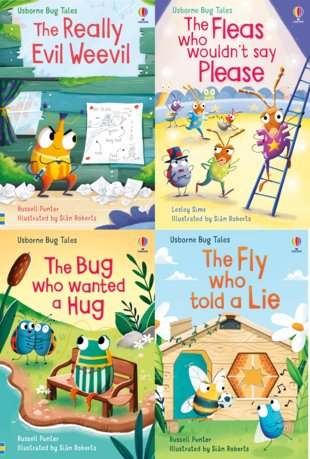 Usborne Bug Tales Colour Readers Pack