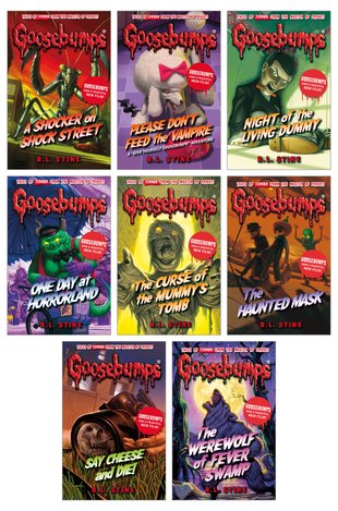Goosebumps Pack x8