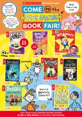 Scholastic Book Fair Invitation Spring 2024