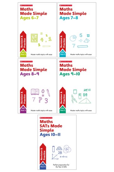 SATs Made Simple: Maths Pack (Ages 6-11) x 5