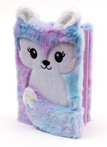 Plush Tie-Dye Fox Journal