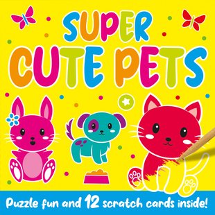 Scratch Art: Super Cute Pets