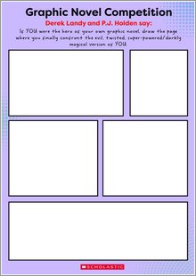 Graphic Novel Prize Competition - Derek Landy Prompt