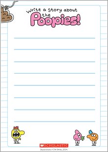 Write a Story About The Poopies Write a Story About The Poopies