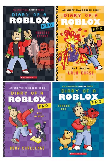 Diary of a Roblox Pro 4 Book Set