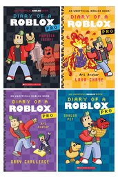 Diary of a Roblox Pro 4 Book Set