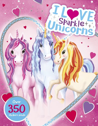 I Love Sparkle Unicorns Activity Book