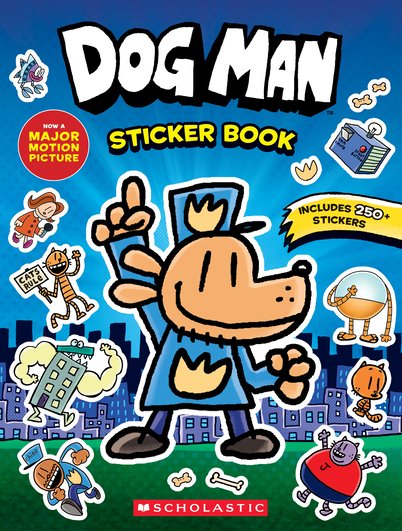 Dog Man the Movie: Official Sticker Activity Book