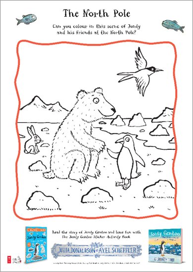 Jonty Gentoo: Adventures of a Penguin Activity Sheet 2