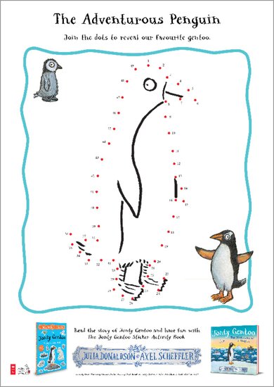 Jonty Gentoo: Adventures of a Penguin Activity Sheet 3