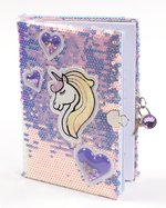 Sequin Unicorn Diary