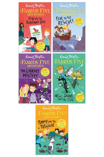 The Famous Five Colour Stories Pack x 5