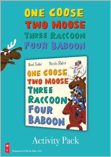 One Goose Two Moose Three Raccoon Four Baboon Activity Pack
