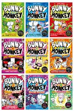 Bunny vs Monkey 9 Book Set
