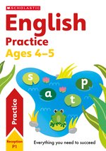 Scholastic Practice Activities: English Practice Book for Ages 4-5