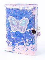 Sequin Butterfly Diary