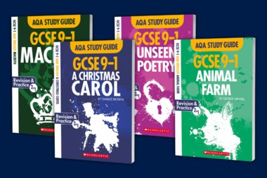 A selection of covers from the GCSE English Study Guides series.