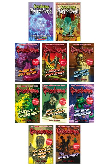 Goosebumps 10 Book Set