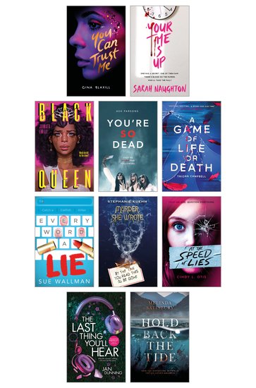 Teen Murder Mystery 10 for £10 Book Set