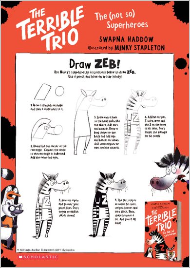 The Terrible Trio #1 Activity Pack