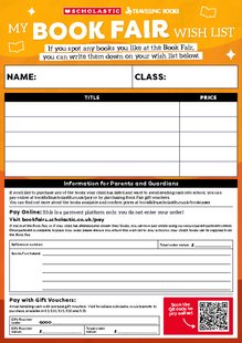 Scholastic Book Fair Wish List Autumn 2025 Scholastic Book Fair Wish List Autumn 2025