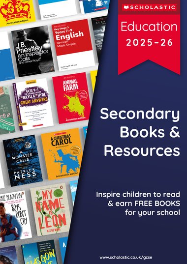 Secondary Books & Resources catalogue front cover