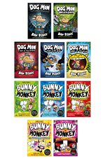 Dog Man Vs Bunny set