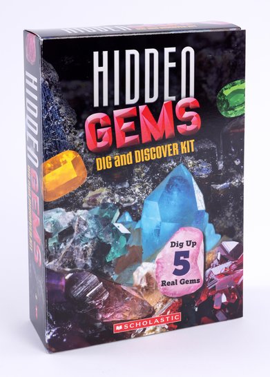 Hidden Gems: Dig and Discover Kit (with 5 Gems)
