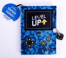 Level Up Plush Gamer Diary