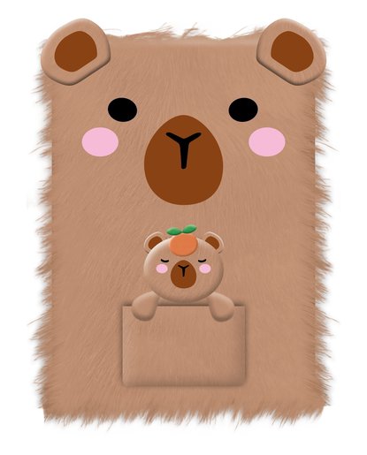 Fluffy Capybara Journal