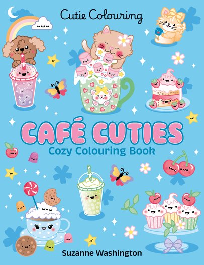 Cutie Colouring Pk & Stickers
