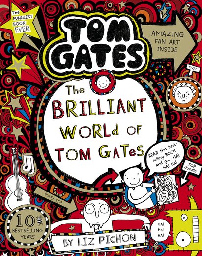 Tom Gates 10 Book Set (Books 1-10)