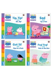 Peppa Pig Phonics 4 Book Set
