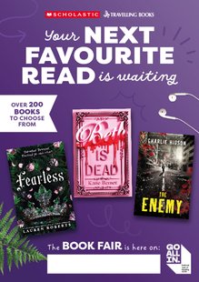 Scholastic Secondary Book Fair Invitation Spring 2026