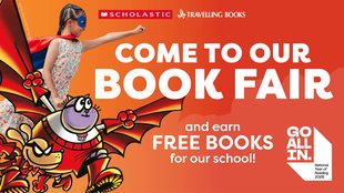 Book Fair Social Media Graphic Spring 2026