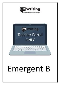 Emergent B (Digital Teacher's Portal Access Only)