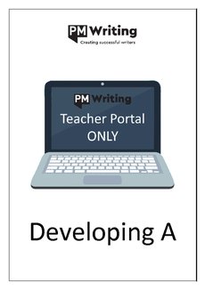 Developing A (Digital Teacher's Portal Access Only)