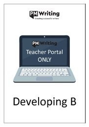 Developing B (Digital Teacher's Portal Access Only)