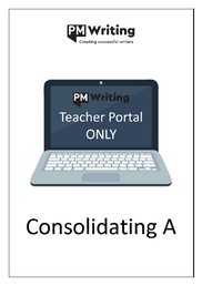 Consolidating A (Digital Teacher's Portal Access Only)