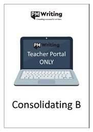 Consolidating B (Digital Teacher's Portal Access Only)