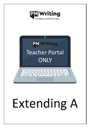 Extending A (Digital Teacher's Portal Access Only)