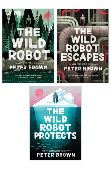 The Wild Robot Book Set (Books 1-3)